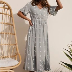 Böhme sage green dress